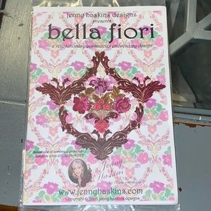 Jenny Haskins -Bella Fiori - 24 Continuous Embroidery Designs on CD